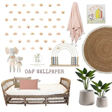 O&amp;F WALLPAPER Interior Design Mood Board by Oleander & Finch Interiors on Style Sourcebook
