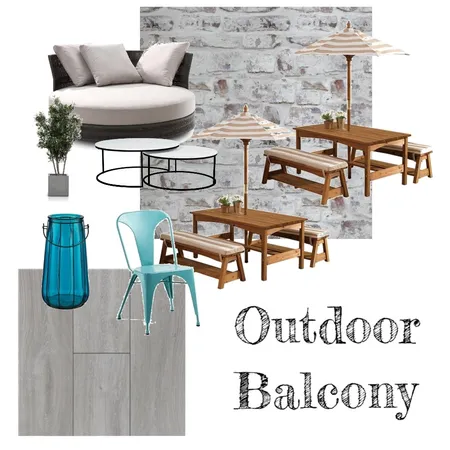 Outdoor Balcony Interior Design Mood Board by jords3 on Style Sourcebook