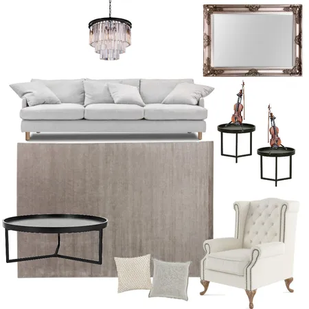 MARK CATHERINE MUSIC ROOM Interior Design Mood Board by TLC Interiors on Style Sourcebook