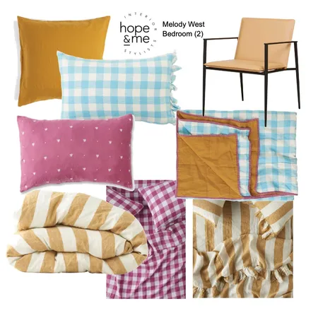 Melody West Bedroom (2) Interior Design Mood Board by Hope & Me Interiors on Style Sourcebook