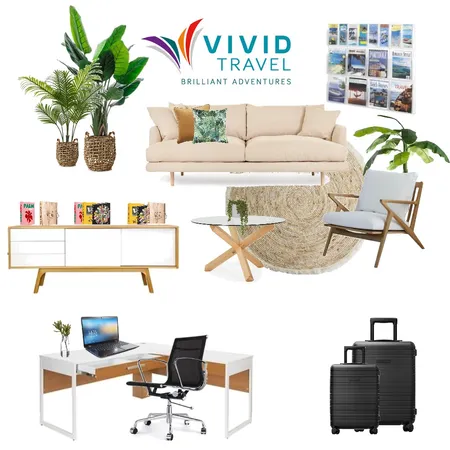 Vivid Travel Interior Design Mood Board by Haus & Hub Interiors on Style Sourcebook