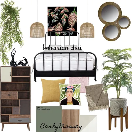 Bohemian chai Interior Design Mood Board by CarlyMM on Style Sourcebook
