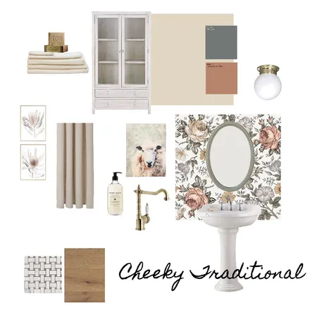 Cheeky Traditional Interior Design Mood Board by cpinteriors on Style Sourcebook