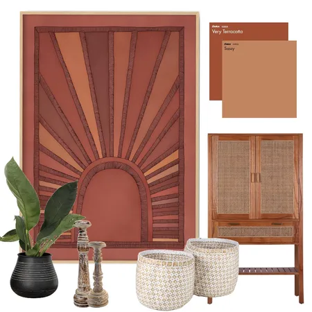 Rattan Interior Design Mood Board by IvoryInkStudio on Style Sourcebook