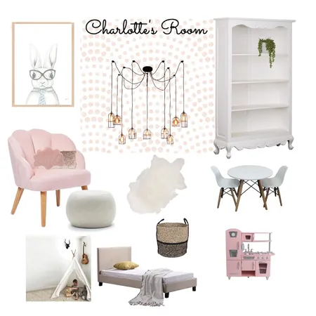 Charlotte's Room Interior Design Mood Board by Rebeca on Style Sourcebook