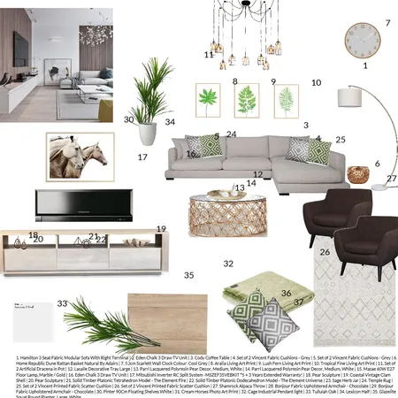 Modern living room Interior Design Mood Board by IrinaS on Style Sourcebook
