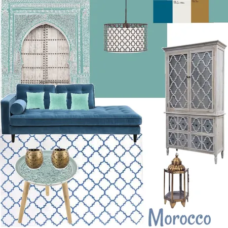 Morocco Interior Design Mood Board by AnjaDesign on Style Sourcebook