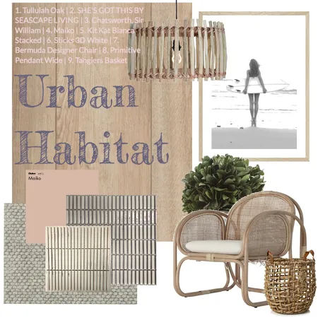 2020 #4 Interior Design Mood Board by Urban Habitat on Style Sourcebook