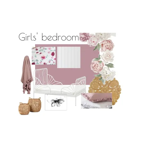 girls room Interior Design Mood Board by ZIINK Interiors on Style Sourcebook