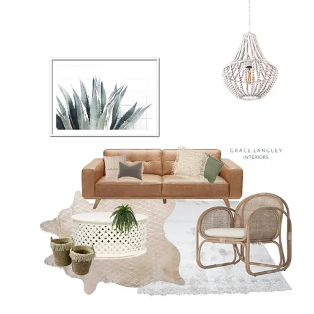 neutral boho living room Interior Design Mood Board by GraceLangleyInteriors on Style Sourcebook