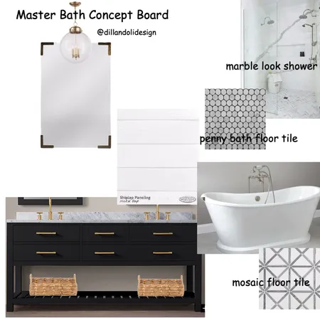 NorthridgeRemodel:MasterB Interior Design Mood Board by Dillandolidesign on Style Sourcebook