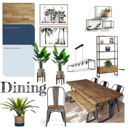 Mod 10 dining area Interior Design Mood Board by HelenGriffith on Style Sourcebook
