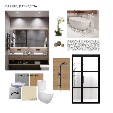 MASTER BATH Interior Design Mood Board by madgab on Style Sourcebook