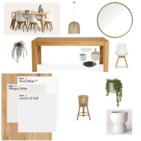 Modern Australian Dining Space Interior Design Mood Board by TKP on Style Sourcebook