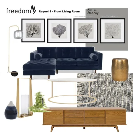 Raquel 1 - Front Living Room Interior Design Mood Board by fabulous_nest_design on Style Sourcebook