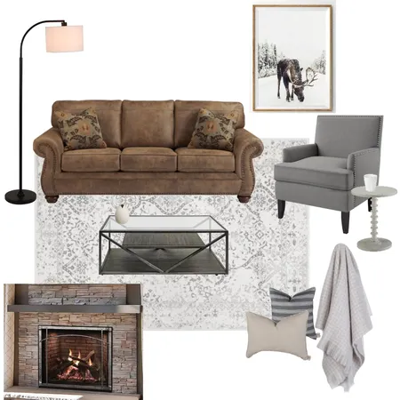 Alpine Lodge Living Interior Design Mood Board by Connected Interiors on Style Sourcebook