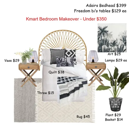 kmart budget makeover Interior Design Mood Board by Elements Aligned Interior Design on Style Sourcebook
