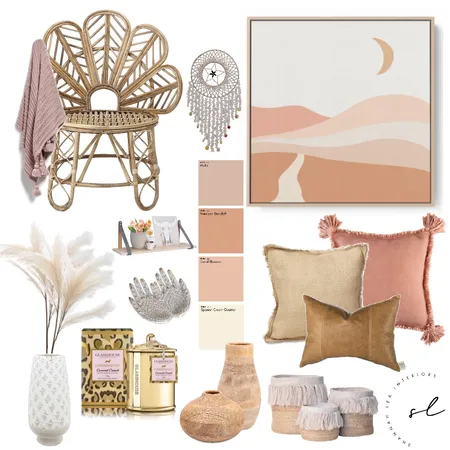Boho style Interior Design Mood Board by Shannah Lea Interiors on Style Sourcebook