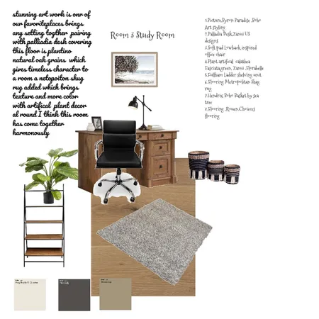 Study Room sample board 3 Interior Design Mood Board by Baylisse on Style Sourcebook