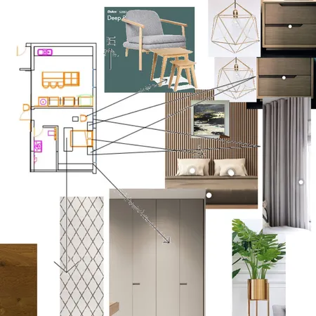 bedroom moad board Interior Design Mood Board by manishkerran on Style Sourcebook
