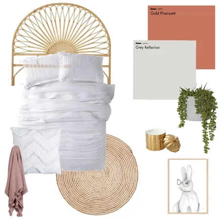 Teenage Boho Bedroom Interior Design Mood Board by the.heartland.collective on Style Sourcebook