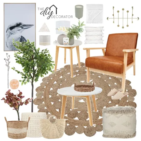 Kmart natural 2 Interior Design Mood Board by Thediydecorator on Style Sourcebook