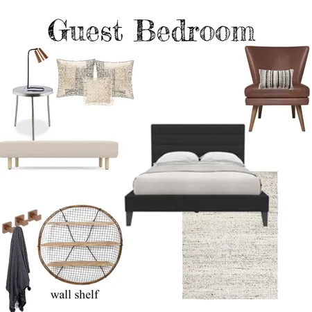 Gerber-guest bedroom Interior Design Mood Board by KerriBrown on Style Sourcebook