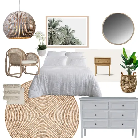 Soft white natural bedroom Interior Design Mood Board by Ebenn on Style Sourcebook
