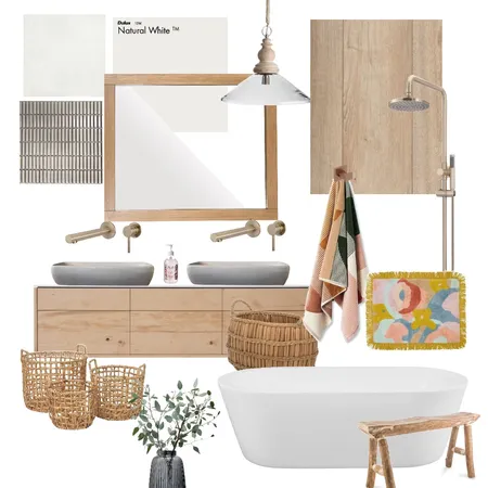 Main Bathroom Interior Design Mood Board by jessforrester on Style Sourcebook