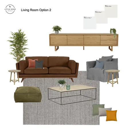 Mt Barker Living Room Option 2 Interior Design Mood Board by Little Road Studio on Style Sourcebook