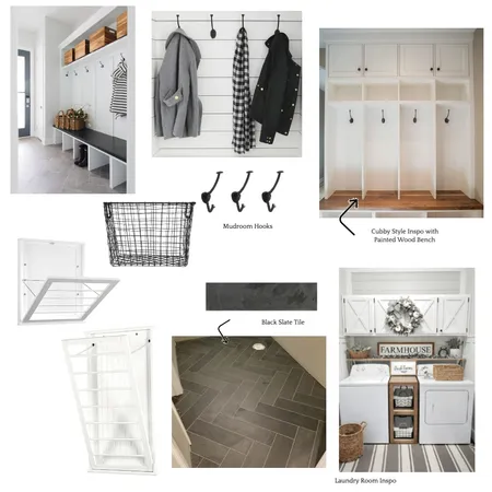 Furrow Mudroom / Laundry Interior Design Mood Board by Payton on Style Sourcebook