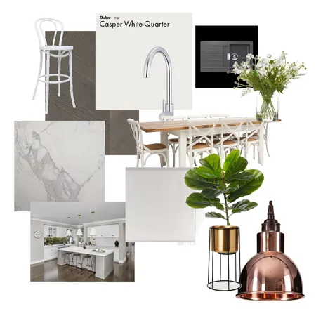 Hamptons kitchen Interior Design Mood Board by michelleflannagan on Style Sourcebook