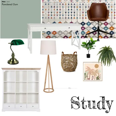 Study Interior Design Mood Board by Anele on Style Sourcebook