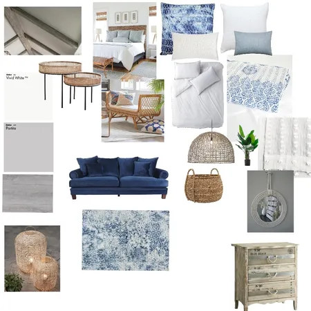 Coastal Bedroom 2020 Beach view house Interior Design Mood Board by VickyZioga on Style Sourcebook