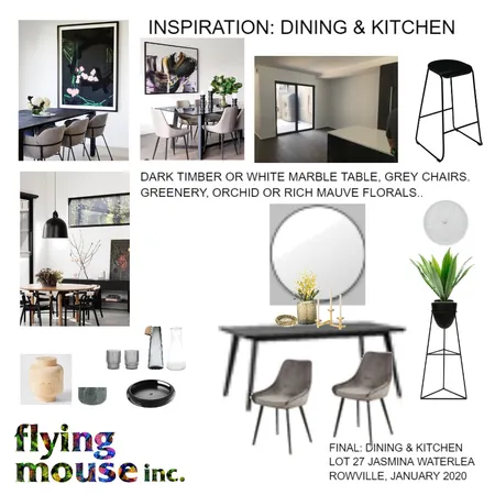 Jasmina Kitchen &amp; Dining Interior Design Mood Board by Flyingmouse inc on Style Sourcebook