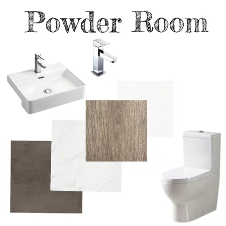 Powder Room Interior Design Mood Board by Yvonne on Style Sourcebook