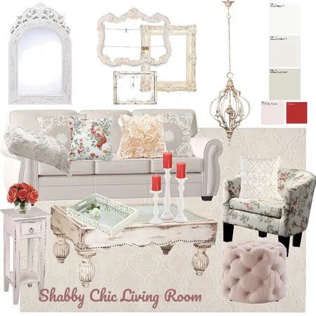 Shabby chic Interior Design Mood Board by Morrowoconnordesigns on Style Sourcebook