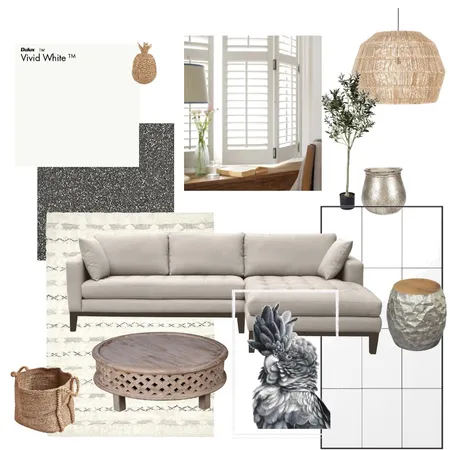 Living 1 Interior Design Mood Board by kateplesnicar on Style Sourcebook