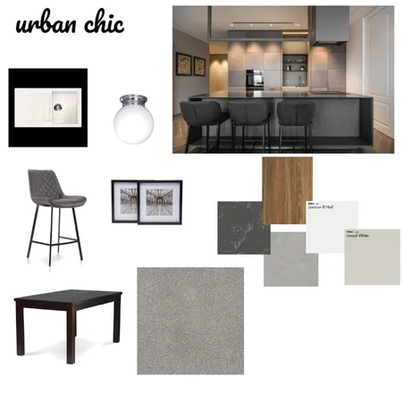 urban chic Interior Design Mood Board by thamziwei on Style Sourcebook
