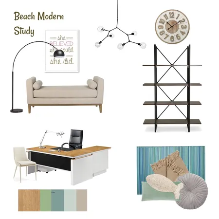 Study Interior Design Mood Board by tahara on Style Sourcebook