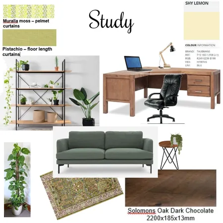 Study Interior Design Mood Board by KellZam on Style Sourcebook