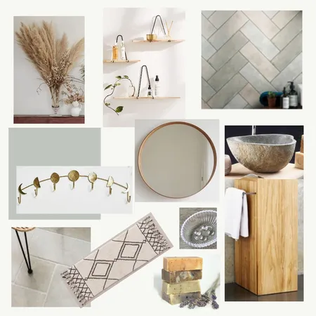 Moodboard WC Interior Design Mood Board by kalimi on Style Sourcebook