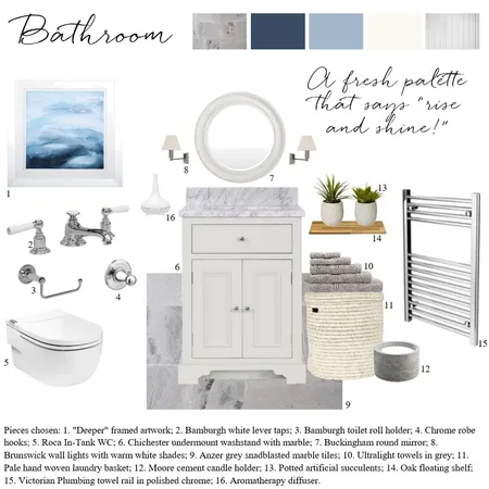 M9 Bathroom v2 Interior Design Mood Board by sarahcrichton on Style Sourcebook