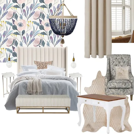 floral dreams Interior Design Mood Board by Elements Aligned Interior Design on Style Sourcebook