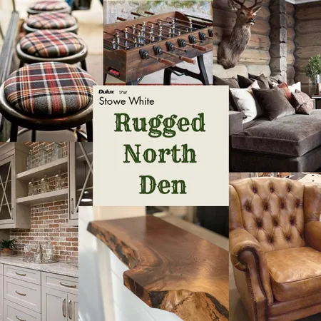 Rugged North Den Interior Design Mood Board by MaJablonski on Style Sourcebook