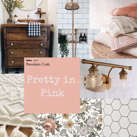 Pretty in Pink Interior Design Mood Board by MaJablonski on Style Sourcebook