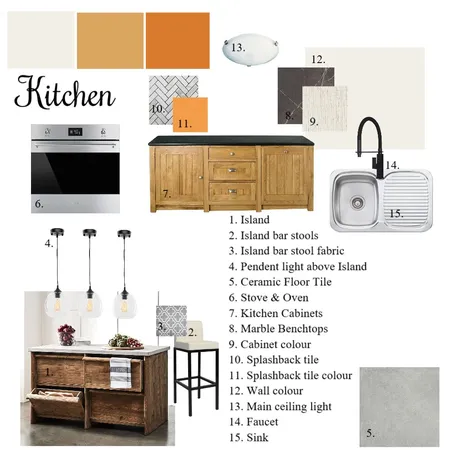 Assignment 9 Kitchen Interior Design Mood Board by Nicolemanley.x on Style Sourcebook