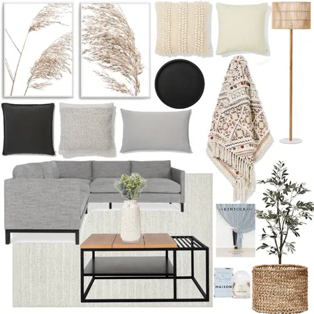 Tamika - Living room Interior Design Mood Board by Meg Caris on Style Sourcebook