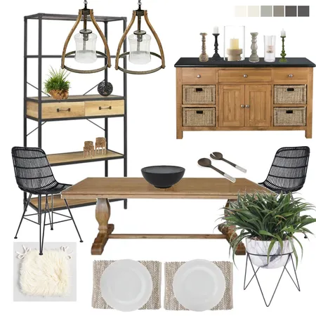 Dining Room Mod 9 Interior Design Mood Board by Kalee Elizabeth on Style Sourcebook