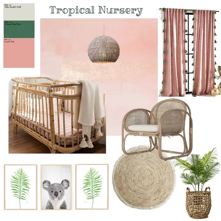 Tropical Nursery Interior Design Mood Board by BrooklinnRyver on Style Sourcebook